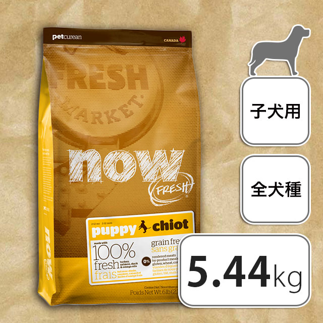 Now Fresh ナウフレッシュ ドッグフード パピー 5 44kg Qoonqoon